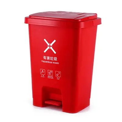 30升红色垃圾桶